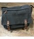 Sac Messenger Canvas et cuir