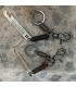 Porte Clefs Camu Décapsuleur cuir et alliage