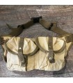 Sac banane canvas beige