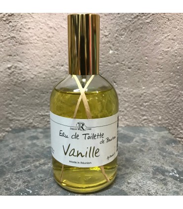 Eau de toilette Vanille aux huiles essentielles de Bourbon