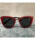 Lunettes en Santal rouge polarisées et son coffret