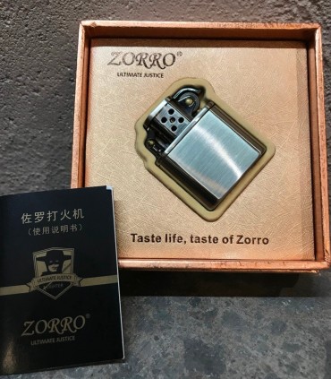 Briquet Tempête Zorro Grey